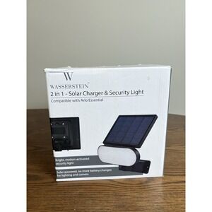 Wasserstein 2-in-1 Solar Panel Charger & Security Light Compatible with Arlo